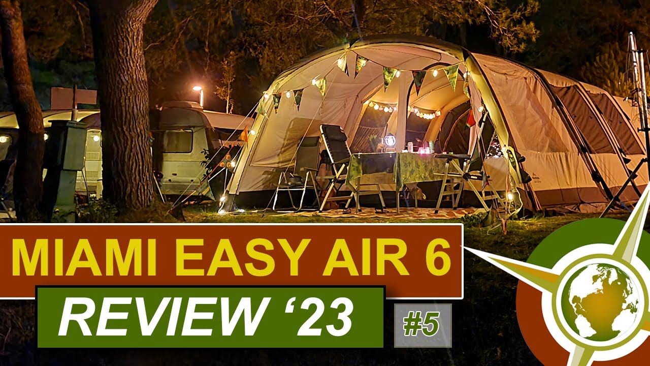 🇭🇷 #5 REVIEW MIAMI EASY AIR 6 TENT VAN OBELINK - VLOG #46
