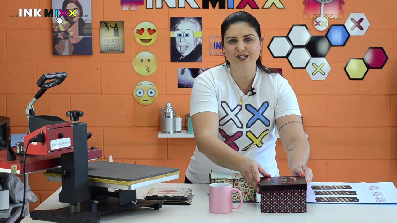 caixa de caneca em mdf para presente