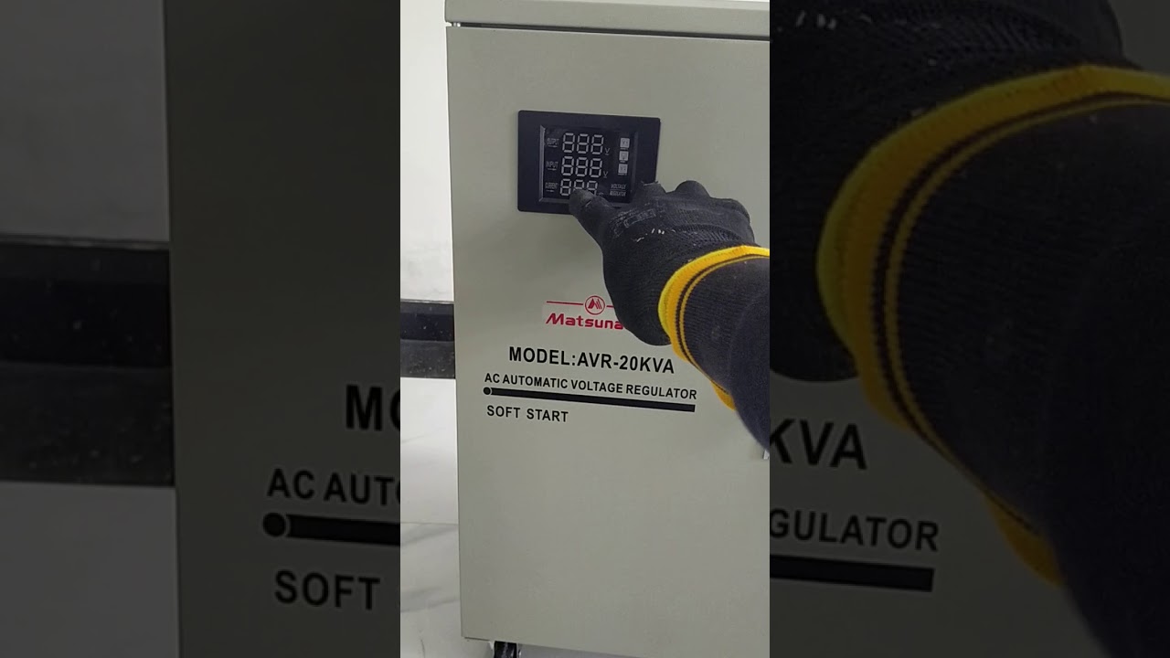 pasang stavolt/stabilizer merk matsunaga 20 kva 1 phasa part 1