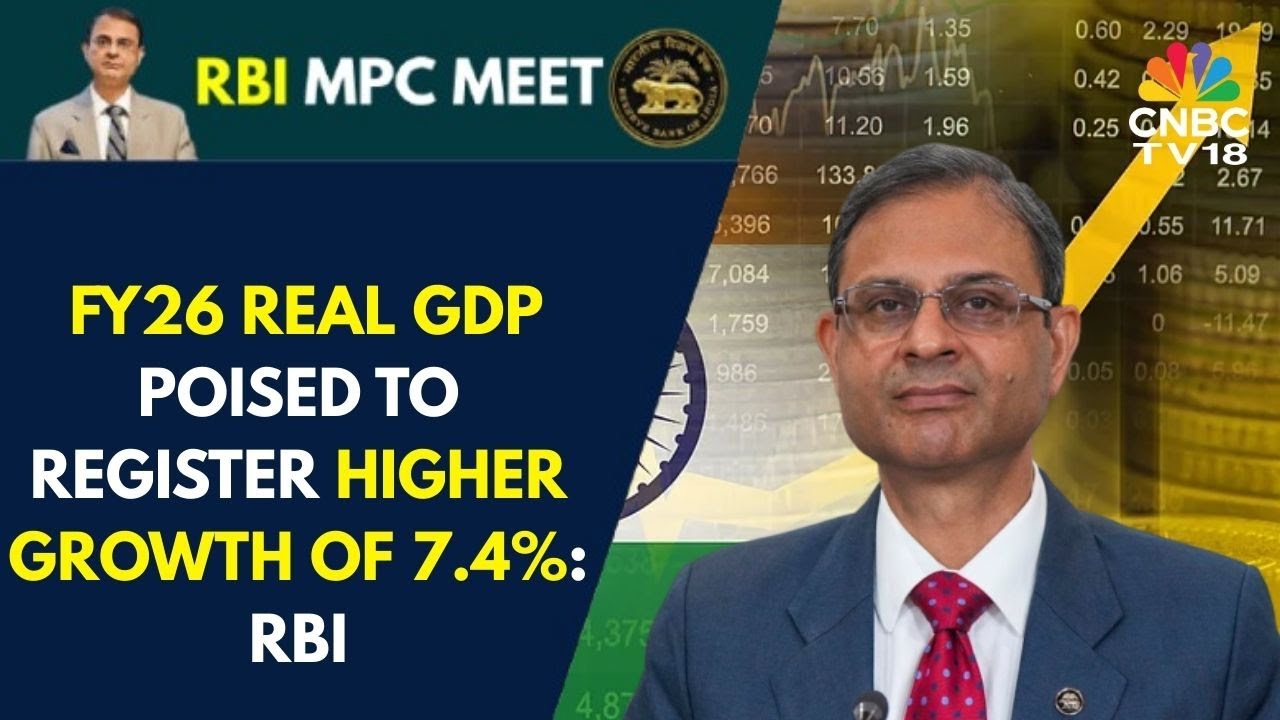 RBI Revises CPI Inflation Outlook In Q1 & Q2 Of FY27 At 4% & 4.2% Respectively | RBI Policy Decision