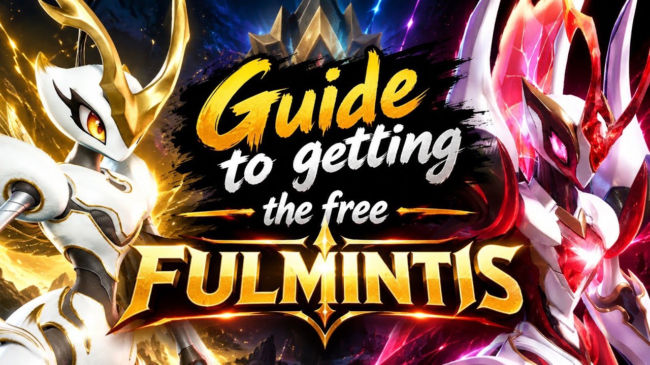 Guide to getting the free FULMINTIS ✍️ / Aniimo ❤️&zwj;🔥