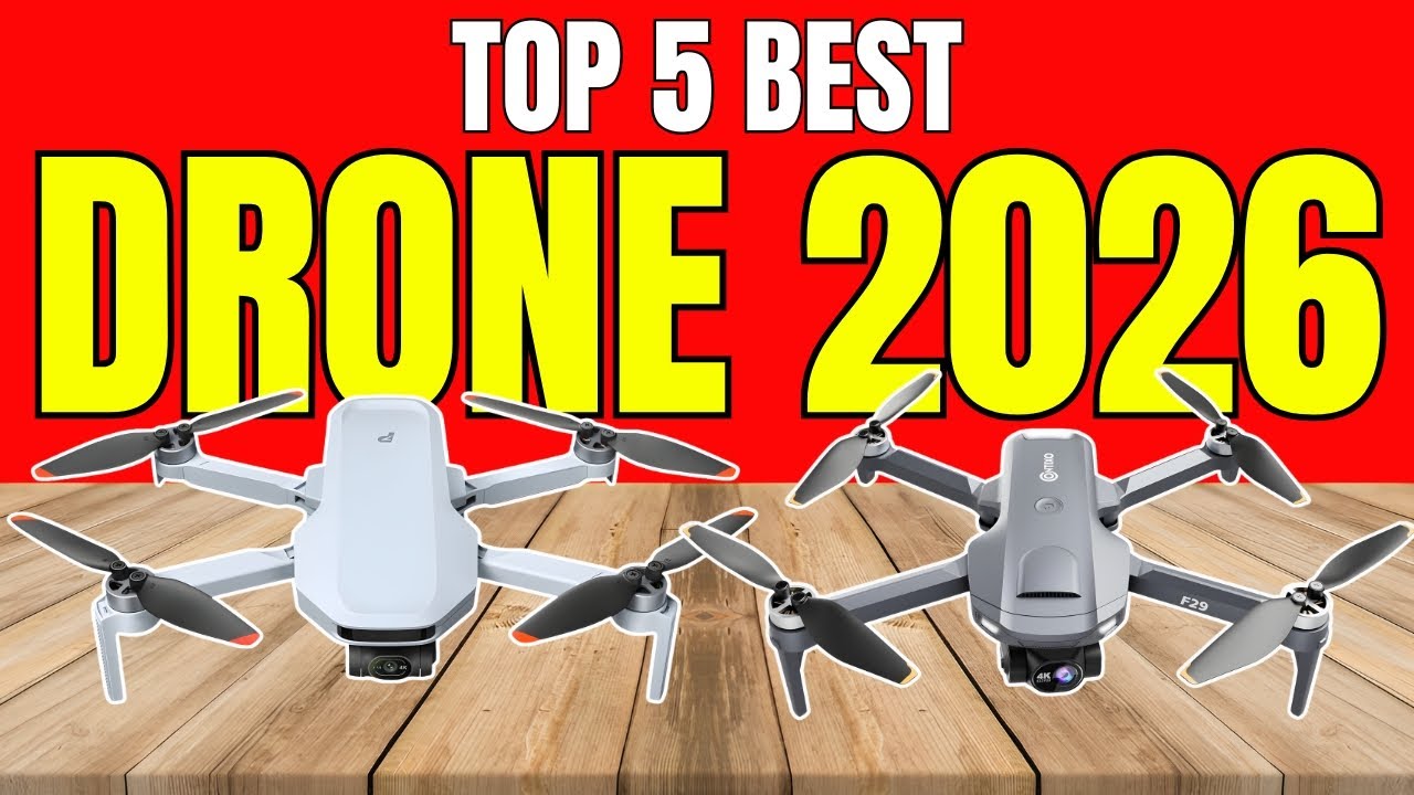 Best Drones 2026 | Best 4K GPS Drones for Adults | Long Range & AI Features