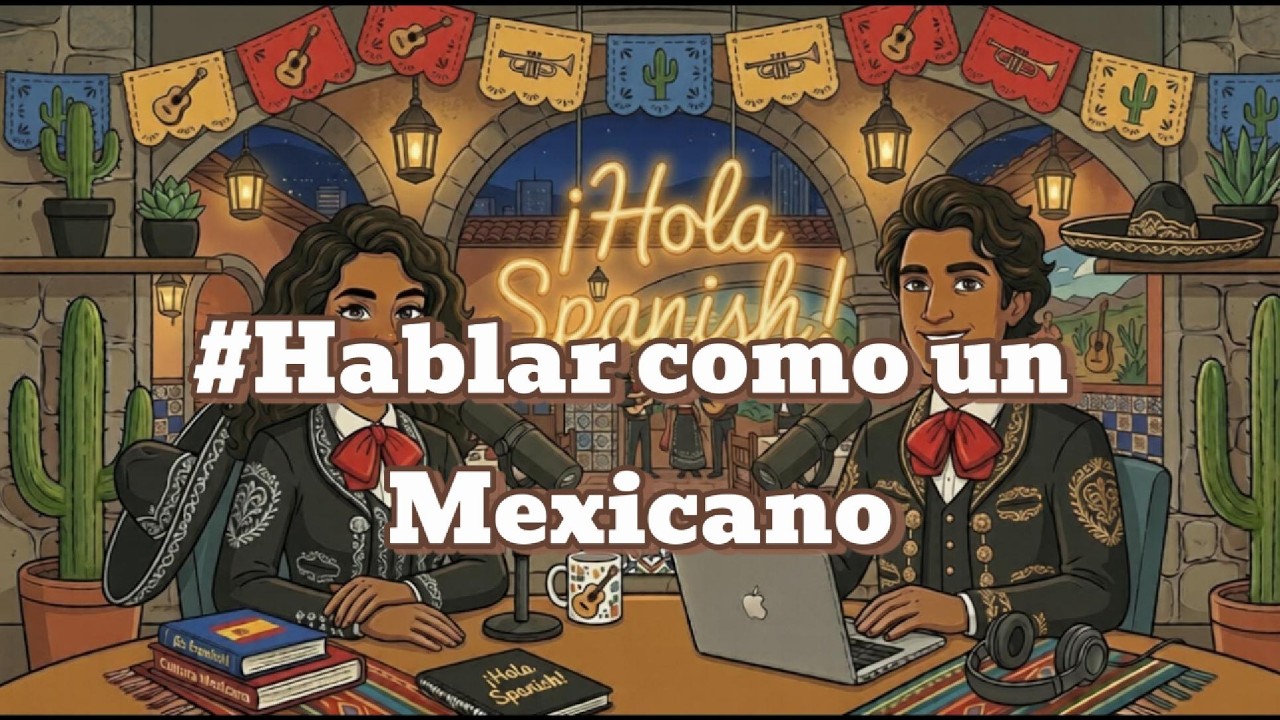 Easy Spanish Listening & Fluency Practice | Talk like a Mexican | Spanish Podcast