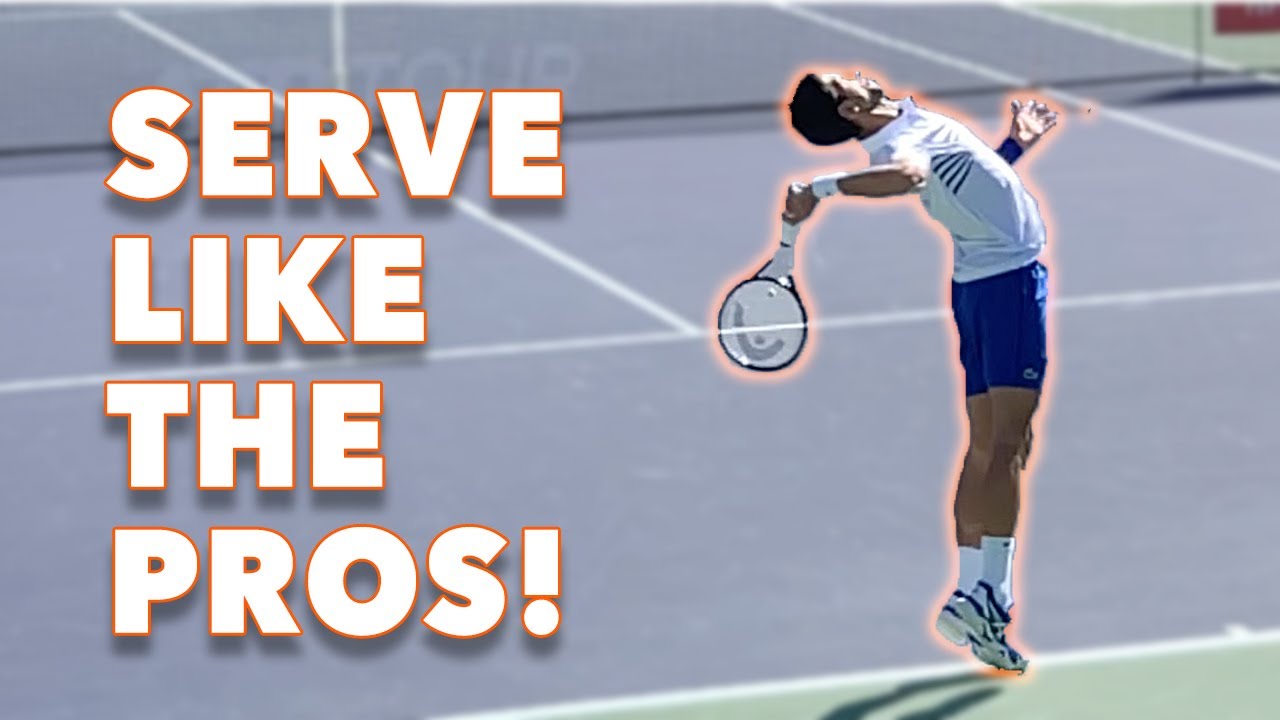 How To Use Pro Tennis Serve Technique