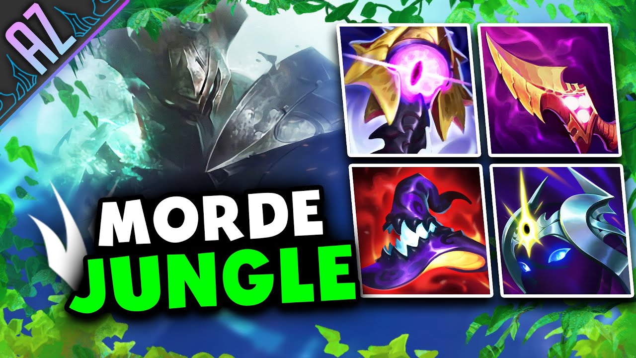MORDEKAISER JUNGLE CON LA SALAMANDRA BUILD - AZ PENTAKILL CHALLENGE
