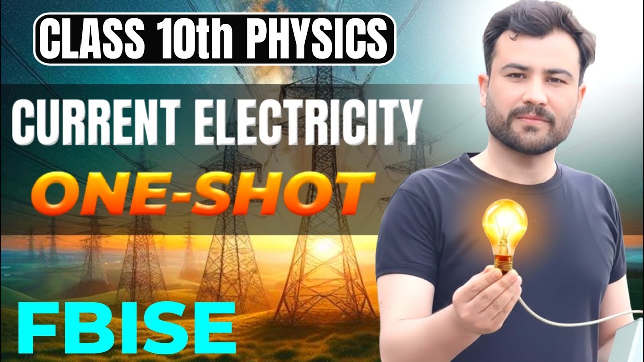 Current Electricity Class 10 Federal | Full Chapter One Shot | MCQs, Questions | Federal Board | PDW