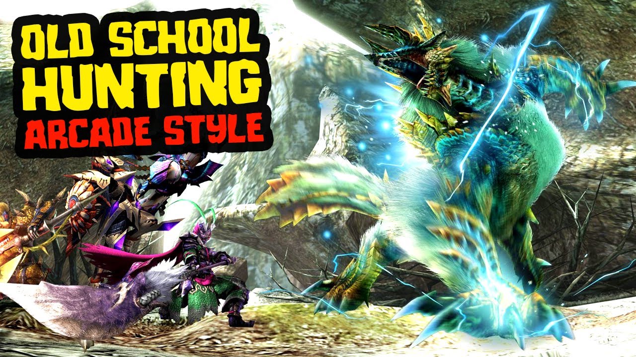 Old School Hunting, Arcade Style - Monster Hunter