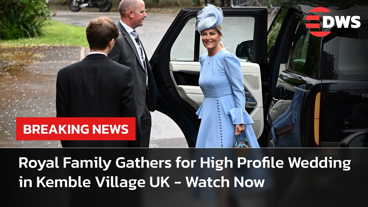 HISTORIC EVENT: King Charles, Prince William & Royals Attend Peter Phillips Wedding in Kemble | AQ14