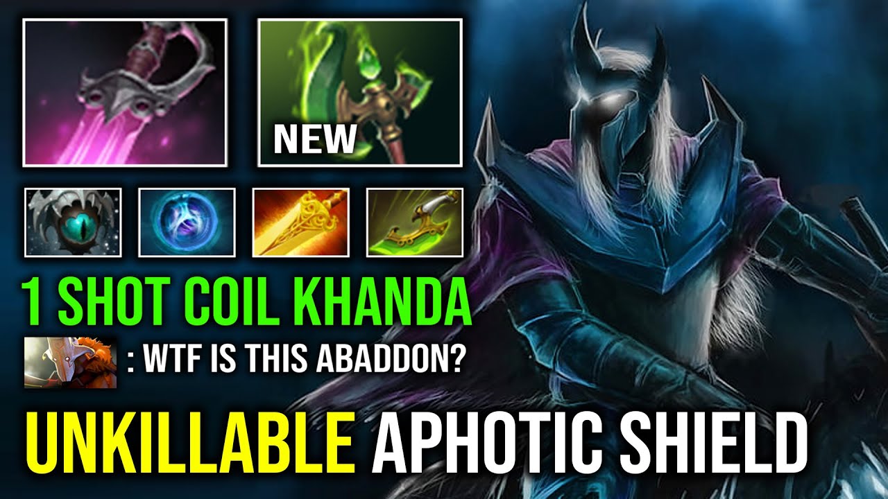 WTF Parasma + Khanda Max Slotted 1v5 Hard Carry Unlimited Shield Super Tank Carry Abaddon Dota 2