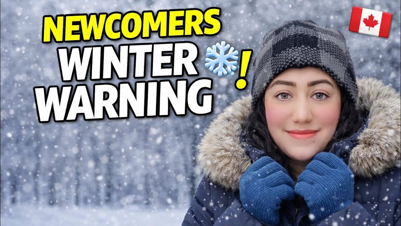 NEWCOMERS WINTER WARNING 🇨🇦❄️ | Canada Winter Survival Tips You MUST Know! |@RizKamali2k26 