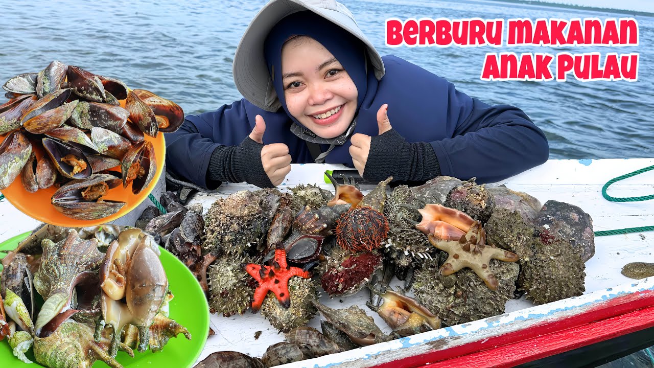 PETUALANGAN KE PULAU SANGKUBUR‼️Berburu Makanan Anak Pulau Super Lezat🤤