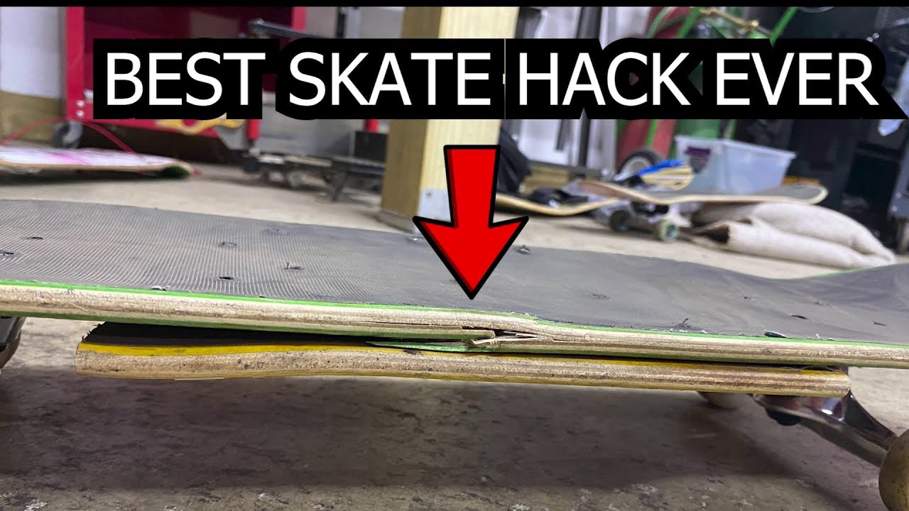 HOW TO FIX A BROKEN SKATEBOARD IN LESS THAN A MINUTE!!!