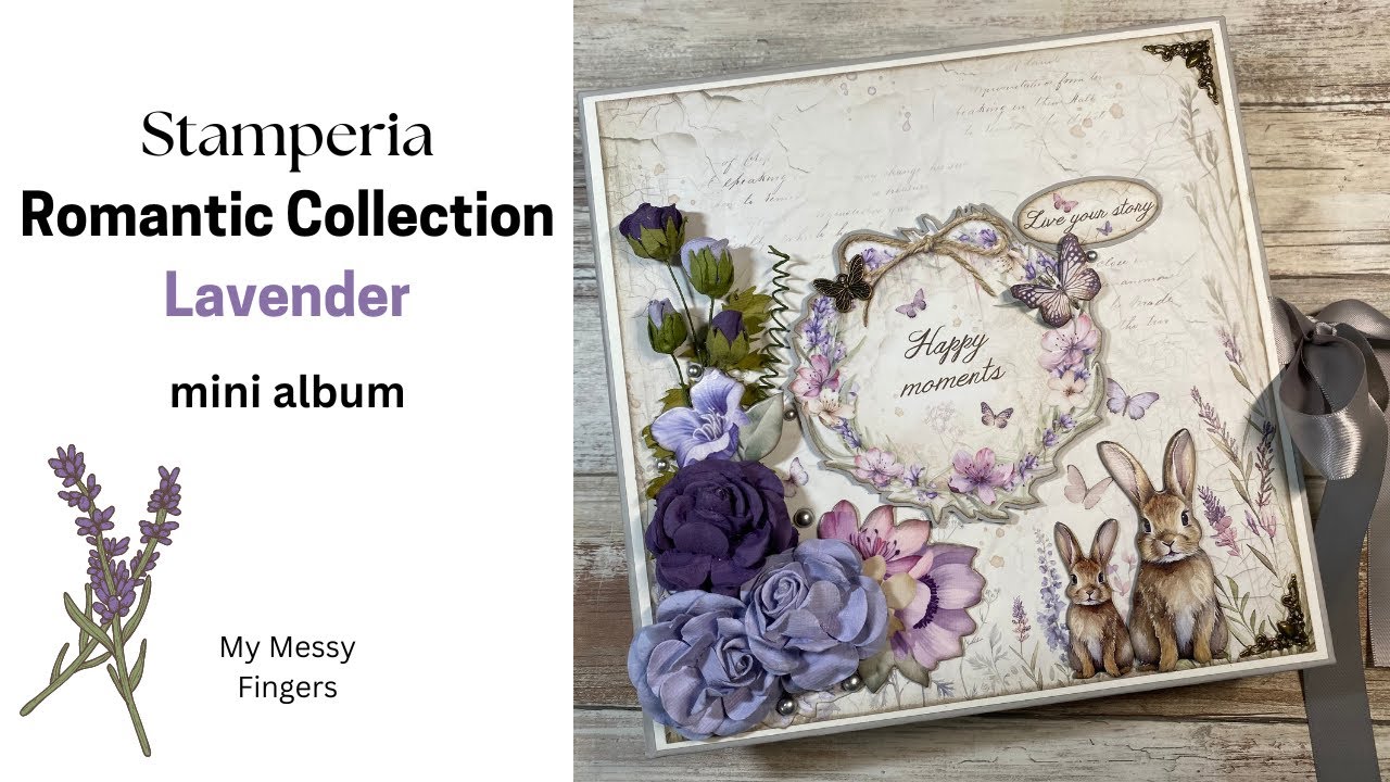 Stamperia Romantic Collection - Lavenderr - Page 3