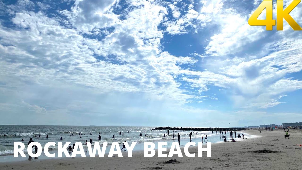 Walking in Far Rockaway Beach New York