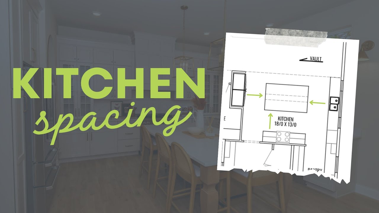 Optimal Kitchen Walkway Spacing