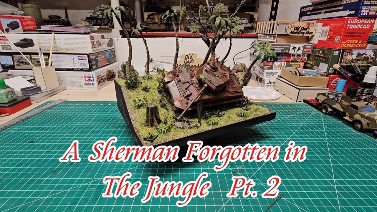 A Sherman Forgotten In The Jungle Pt  2