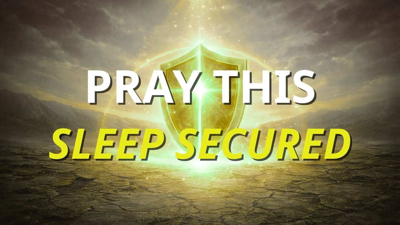 Before You Sleep, Pray This | Evening Prayer to Thank God Before Bed | Prayer Today