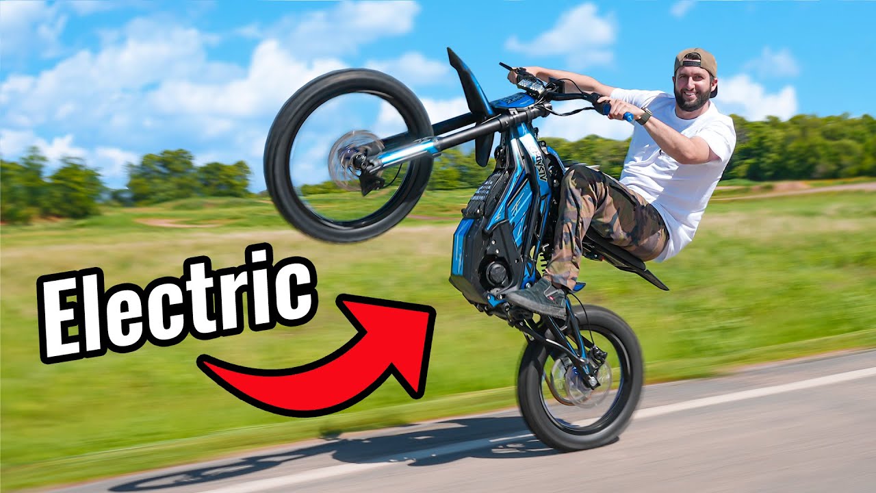 Testing My New Electric Dirt Bike!