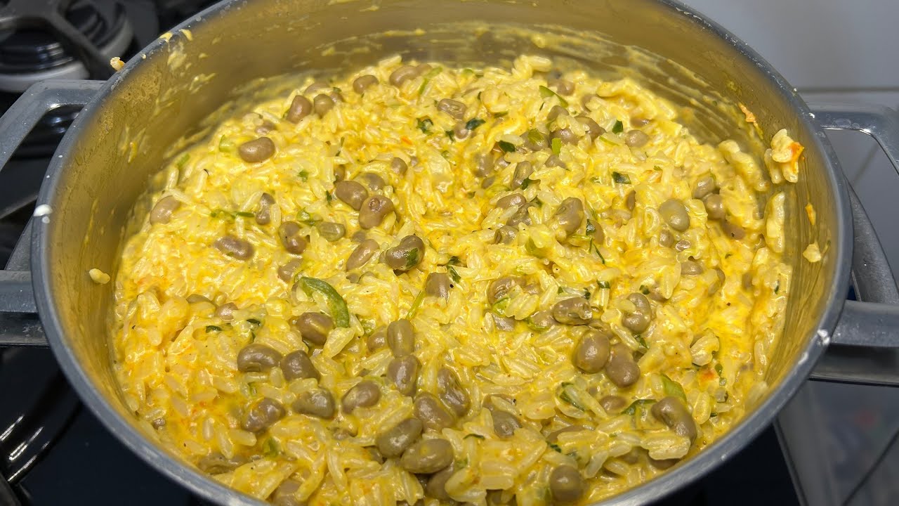 BAIÃO CREMOSO COM FEIJÃO VERDE BAIÃO DE RESTAURANTE