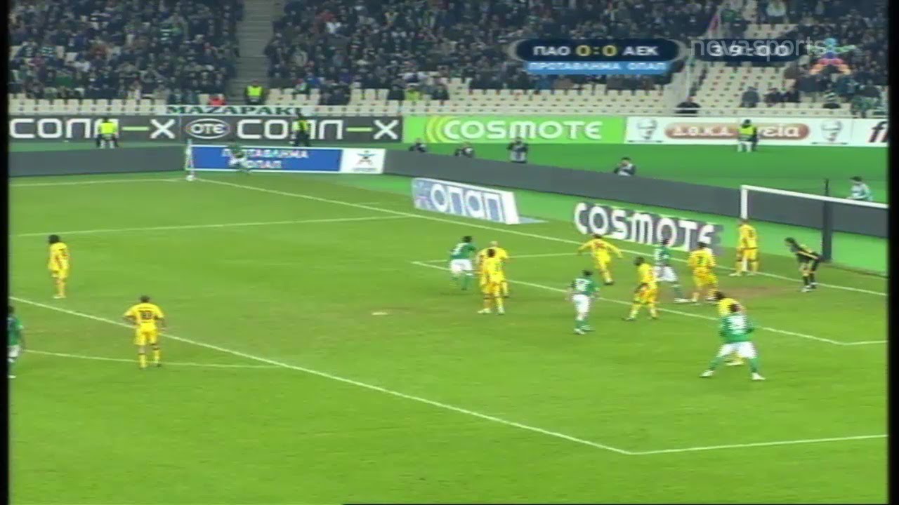 Παναθηναϊκός - ΑΕΚ(0-0), 04/01/2009