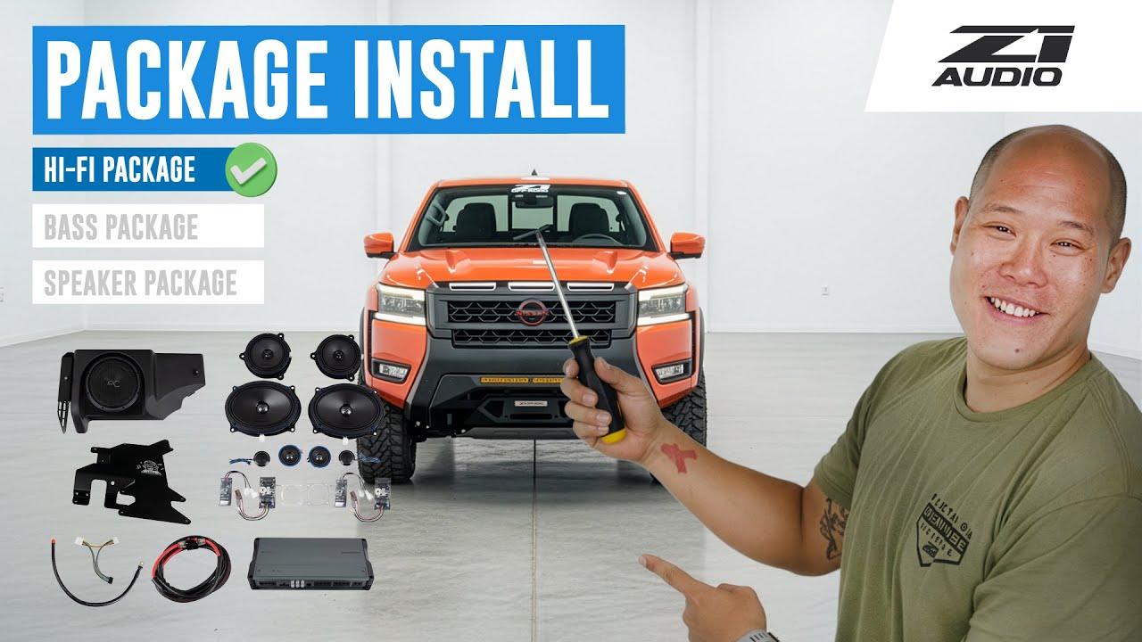 Z1 Audio - Установка Hi-Fi аудиопакета для Nissan Frontier D41