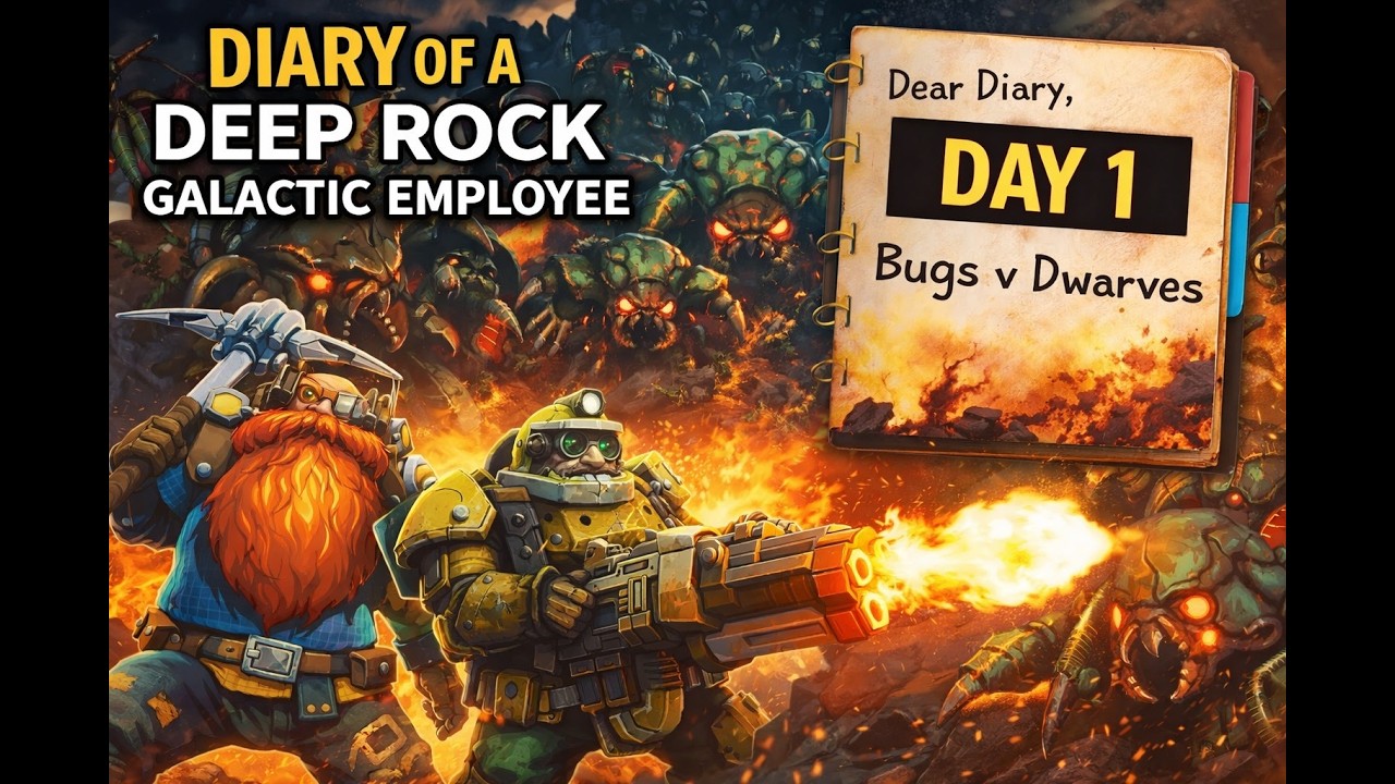 Diary of a Deep Rock Galactic Employee - Day 1