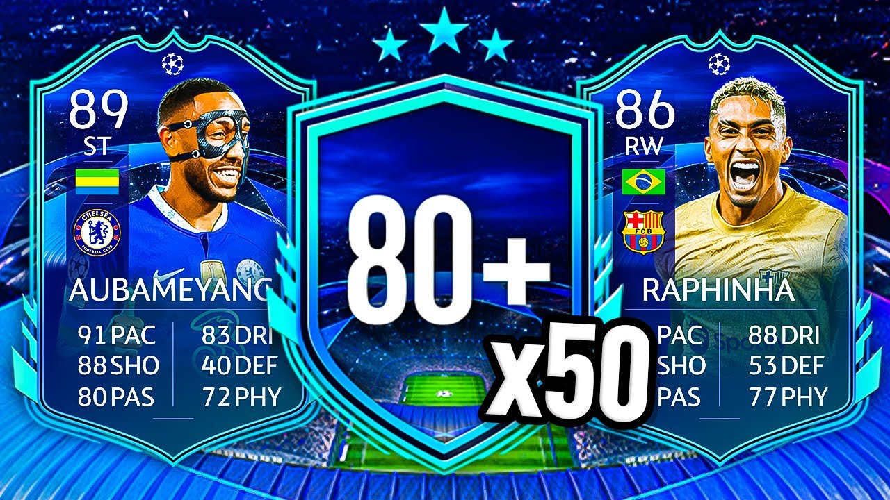 50x 80+ & 80+ TOTW UPGRADE PACKS! 😲 FIFA 23 Ultimate Team