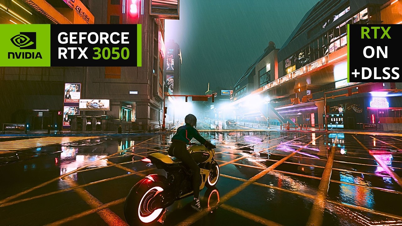 CYBERPUNK 2077 - EN UNA RTX 3050 6GB | raytracing +dlss (gr&aacute;ficos alto, medio ) 1080p