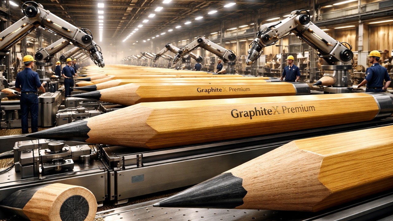 500 Million Units: How Are Pencils Made In The Factory (Full Process)