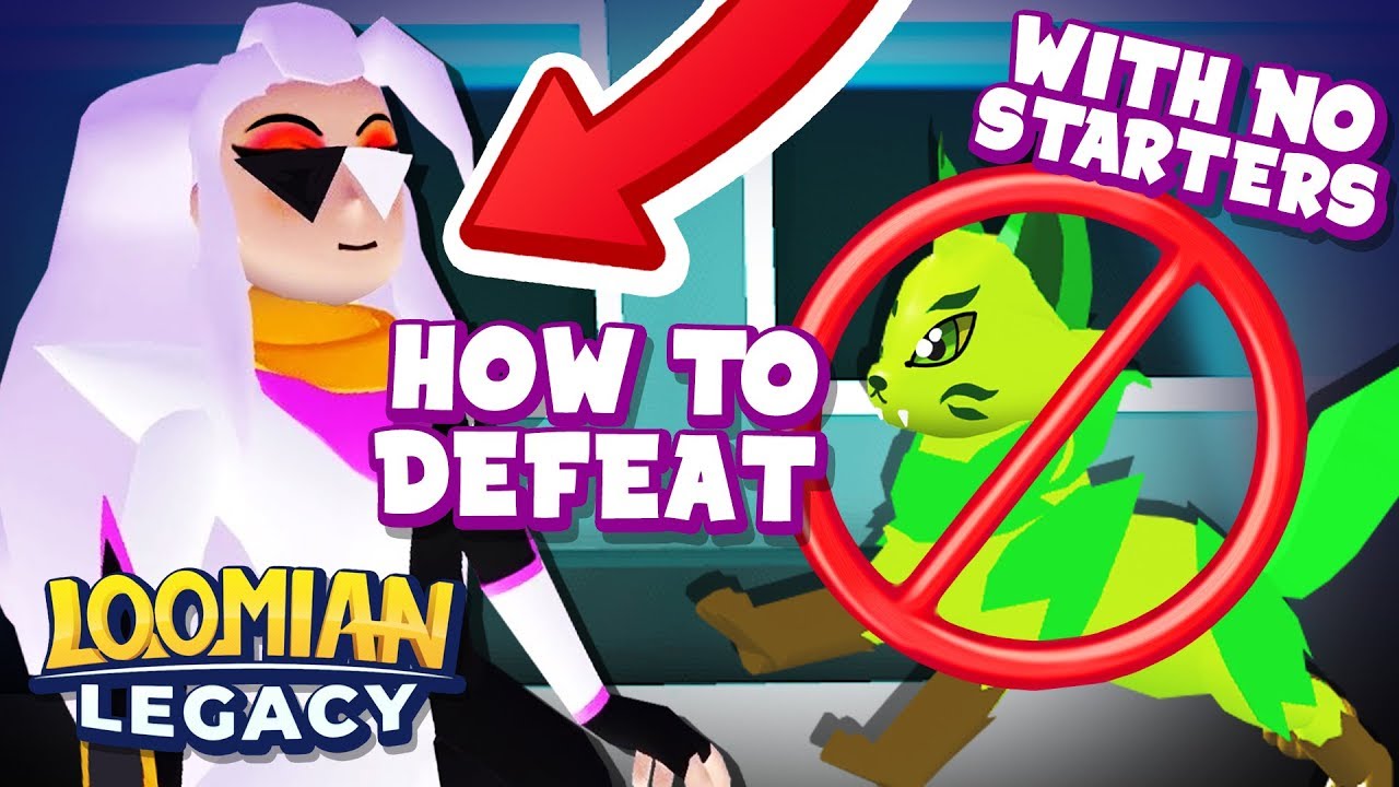 The SECRET To Defeating The Battle Theatre WITHOUT A Starter Loomian in Loomian Legacy!