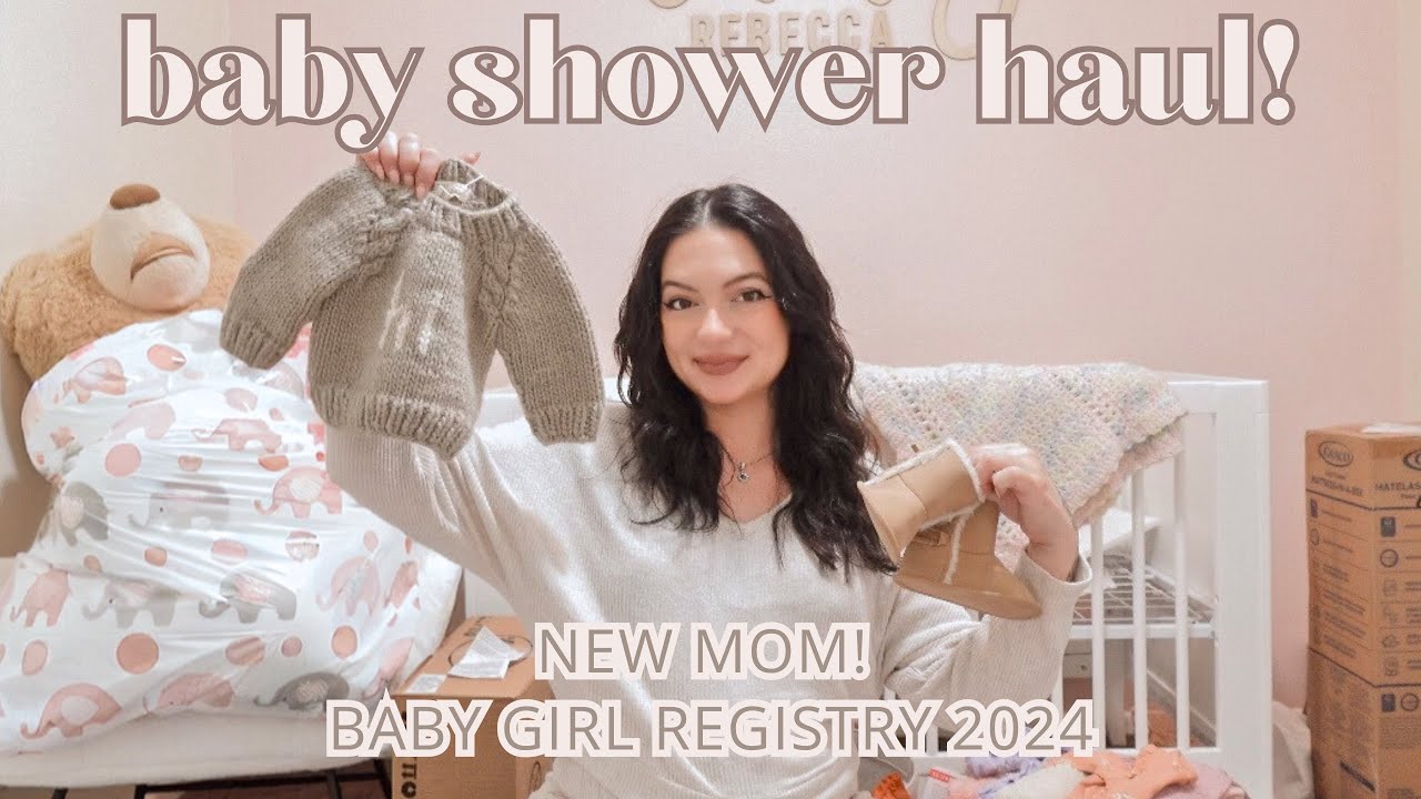 Baby Shower Haul 🍼🎀 *New Mom* 2024