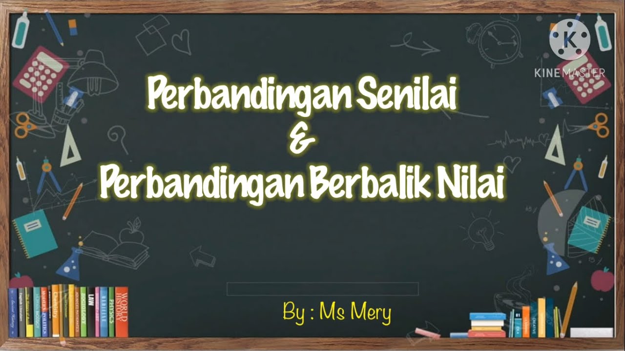 Video Pembelajaran Matematika kelas 7 : Perbandingan Senilai dan Berbalik Nilai