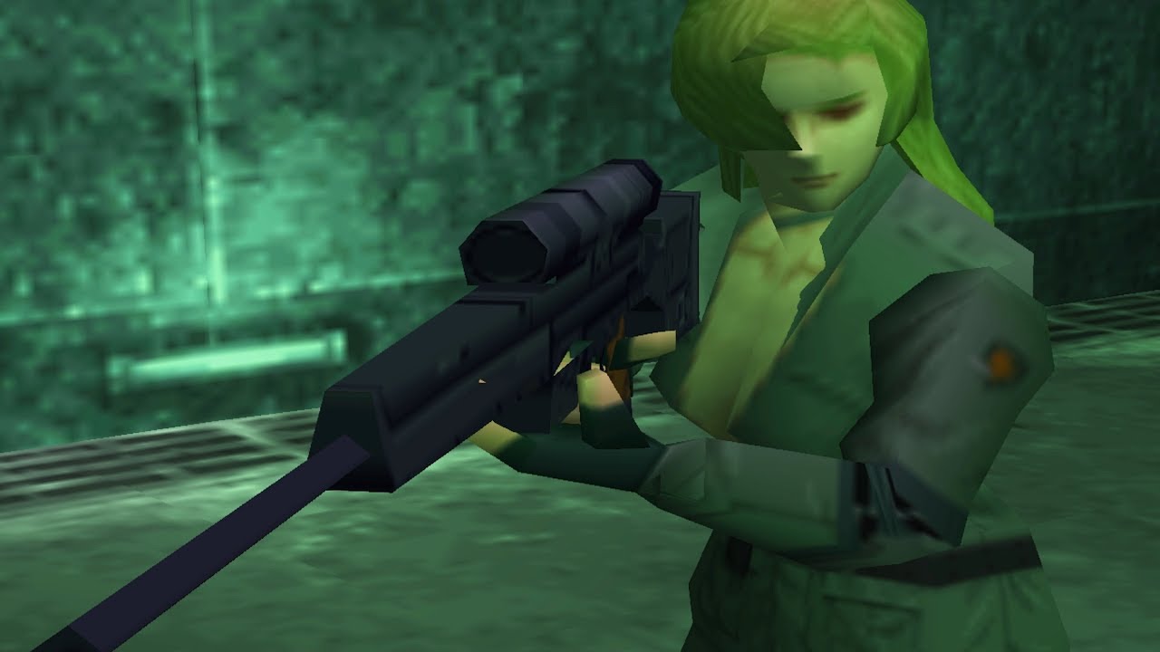 Metal Gear Solid: Sniper Wolf Boss Fight (Part 1)