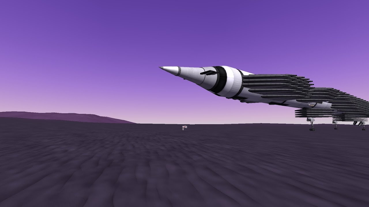 Stock propeller powered Eve SSTO from sea level