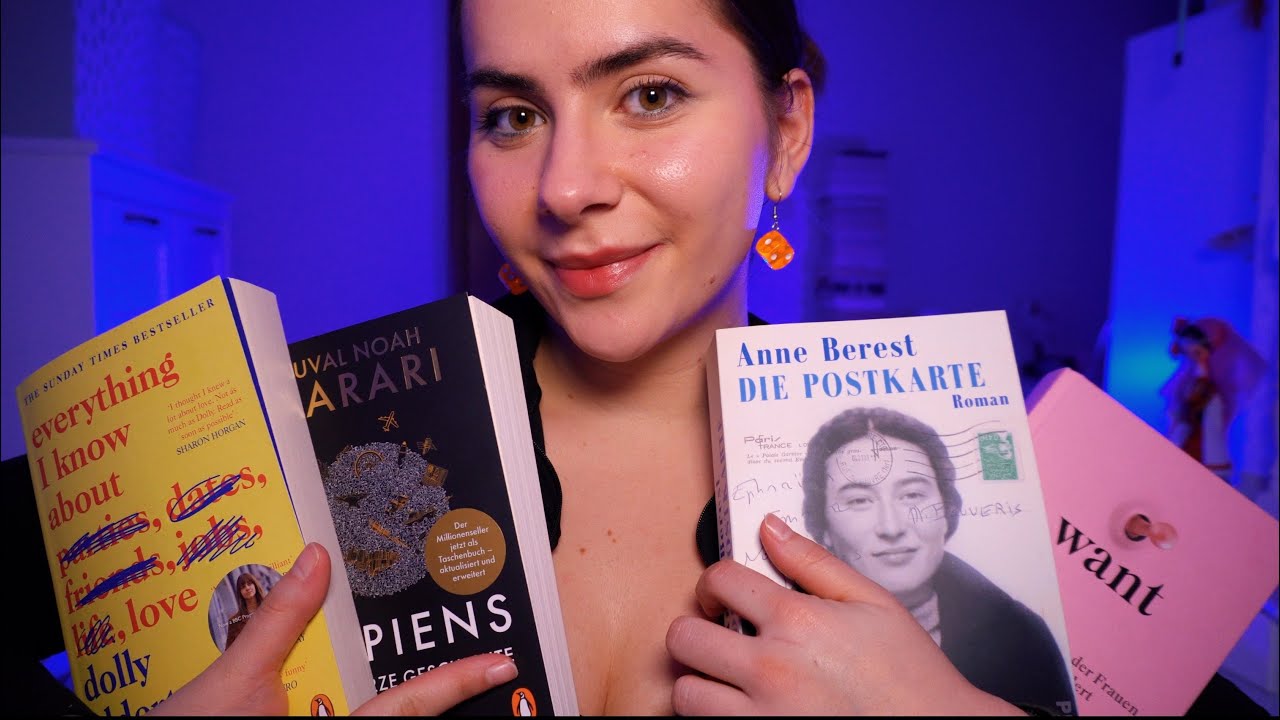 ASMR was lese ich momentan? | Bücher Vorstellung