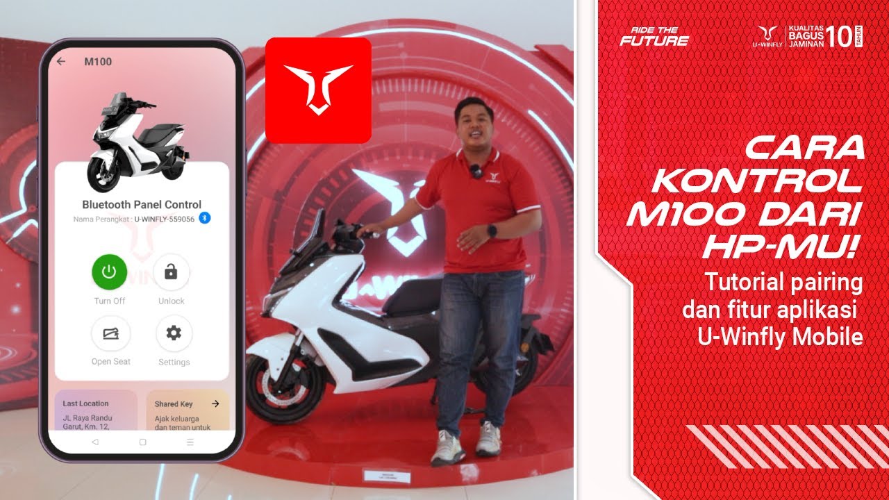 CARA KONTROL M100 DARI HP-MU! - Tutorial Aplikasi U-Winfly Mobile