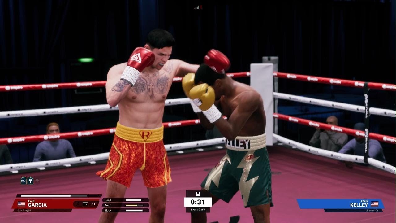 RYAN GARCIA VS KEVIN KELLY | UNDISPUTED ONLINE PS5 | BEAT HIM SOO BAD HE QUIT'S