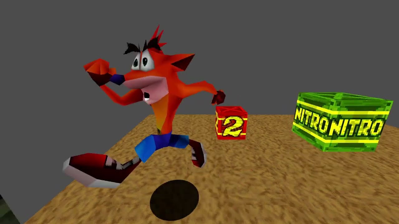 Crash Bandicoot N.Finity : 3D level editor WIP. 