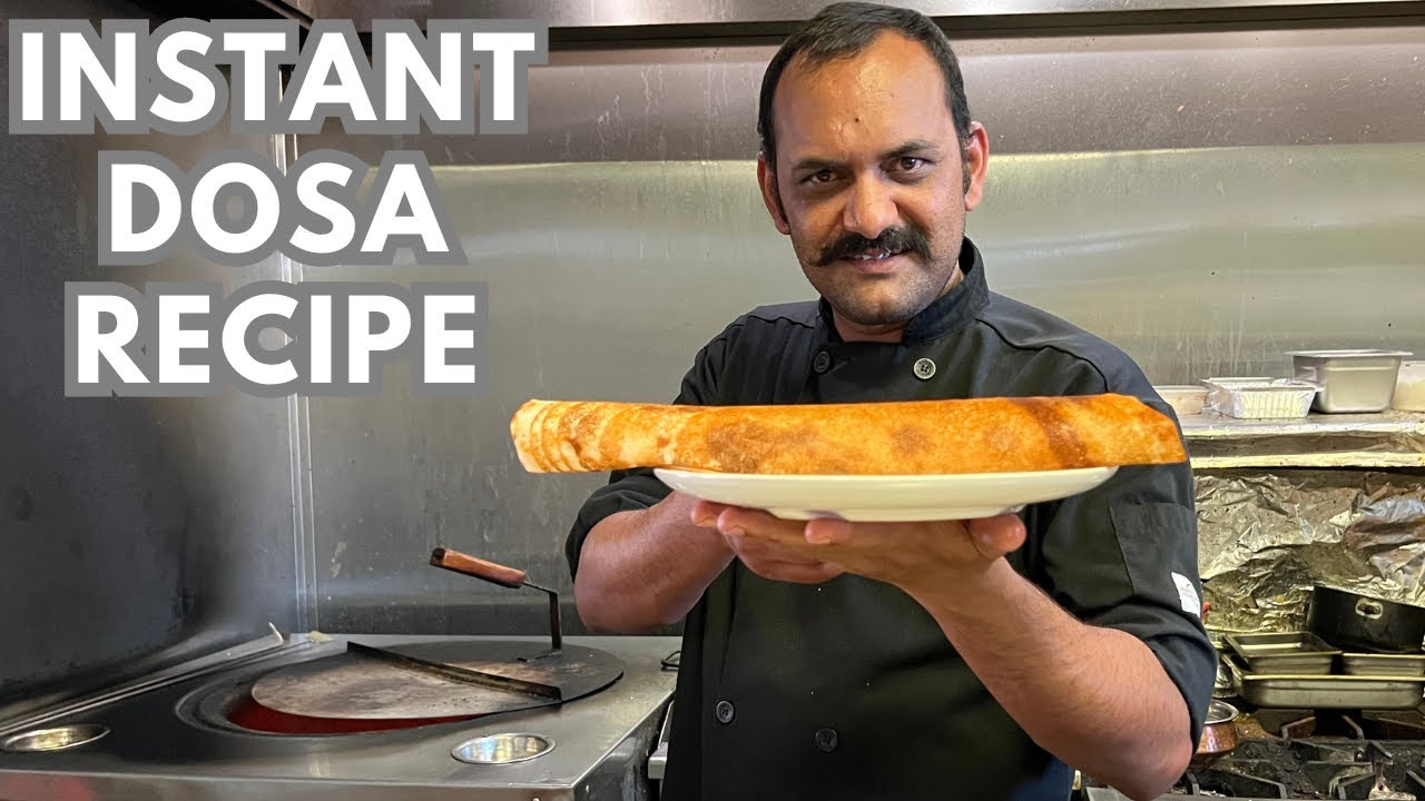 Instant Dosa Recipe | Gits Dosa Mix Review | Gits Dosa Recipe | Dosa | Chef Khursheed Alam Recipes