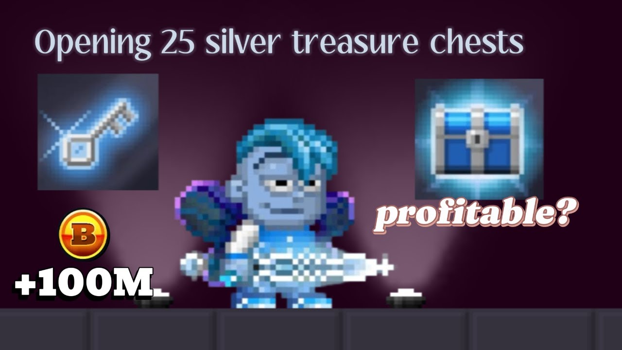 OPENING 25 SILVER TREASURE CHEST! PROFIT?!?!?!?