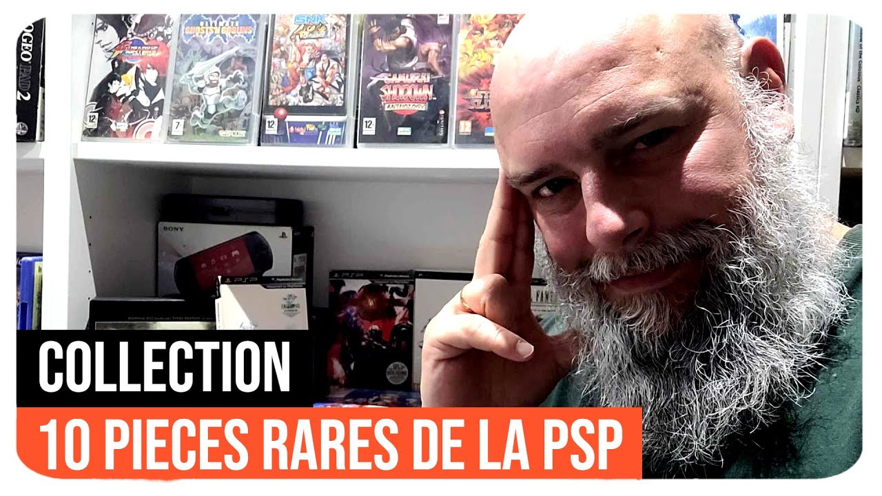 10 PIECES RARES DE MA COLLECTION PSP !
