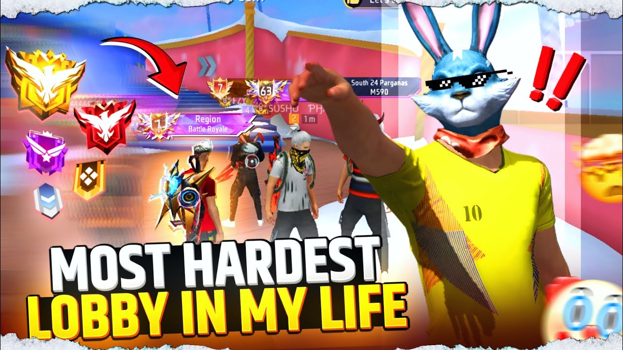 🗣️ MOST HARDEST LOBBY IN MY LIFE 😧|| New Rank Push Tips And Tricks 👑