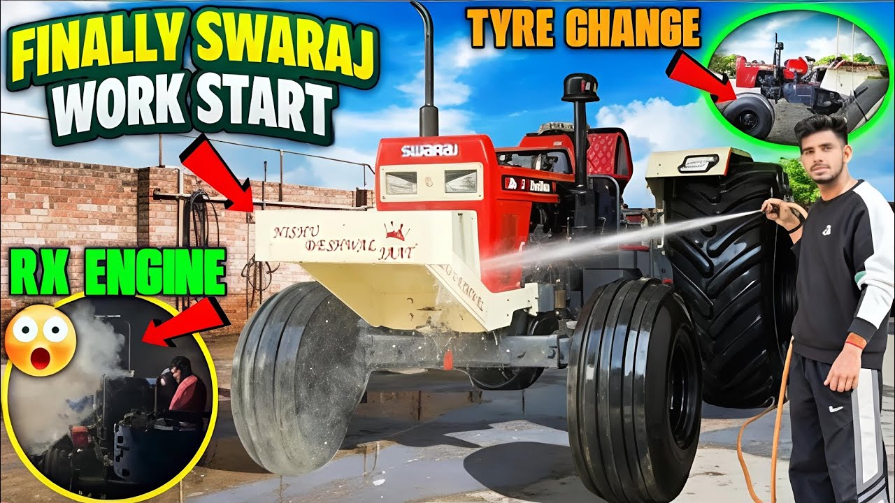 🤯 finally आज अपने Swaraj 855 के engine को 4 cylinder करने का काम शुरू कर दिया ll