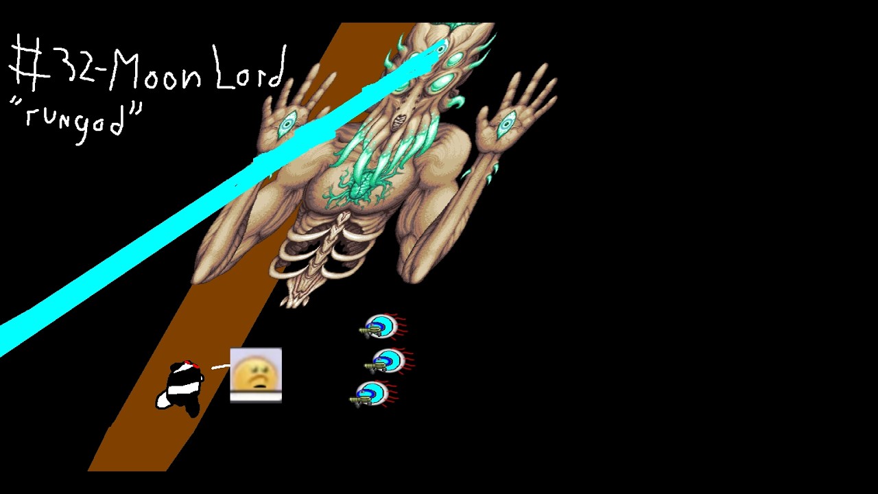 moon lord | calamity no hits