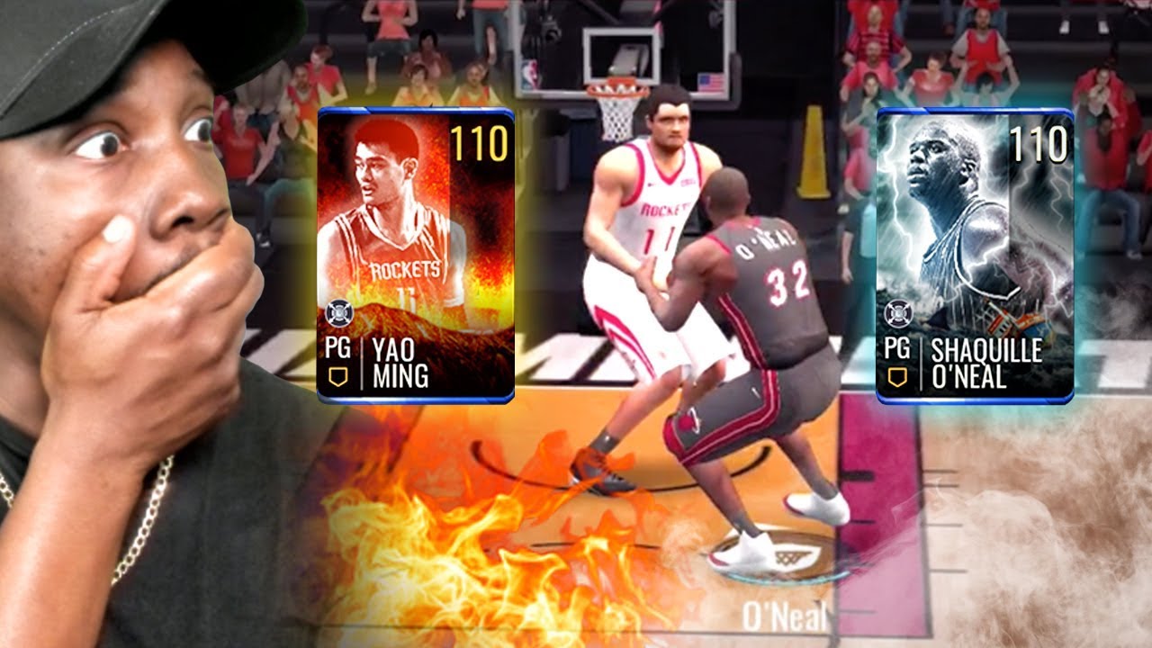 110 ОБЩ 12 ФУТОВ ВЫСОКИЙ ШАК против ЯО! (Неделя Шака) NBA Live Mobile 19 Сезон 3 Эпизод 131