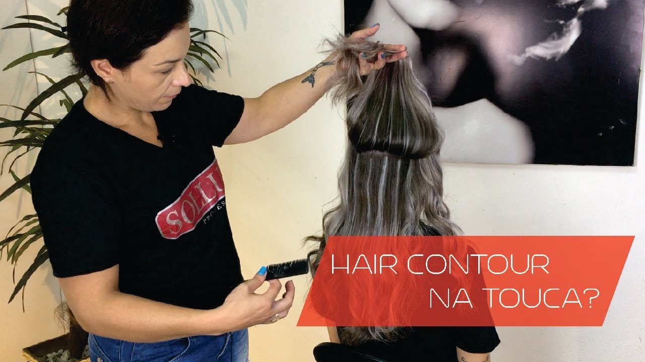 Hair Contour na TOUCA DESCARTÁVEL!!!