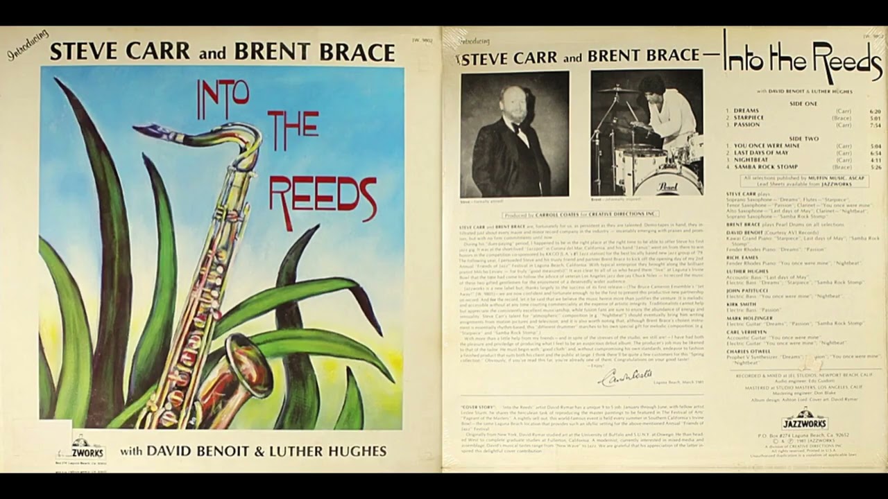 Steve Carr & Brent Brace with David Benoit & Luther Hughes, "Passion"