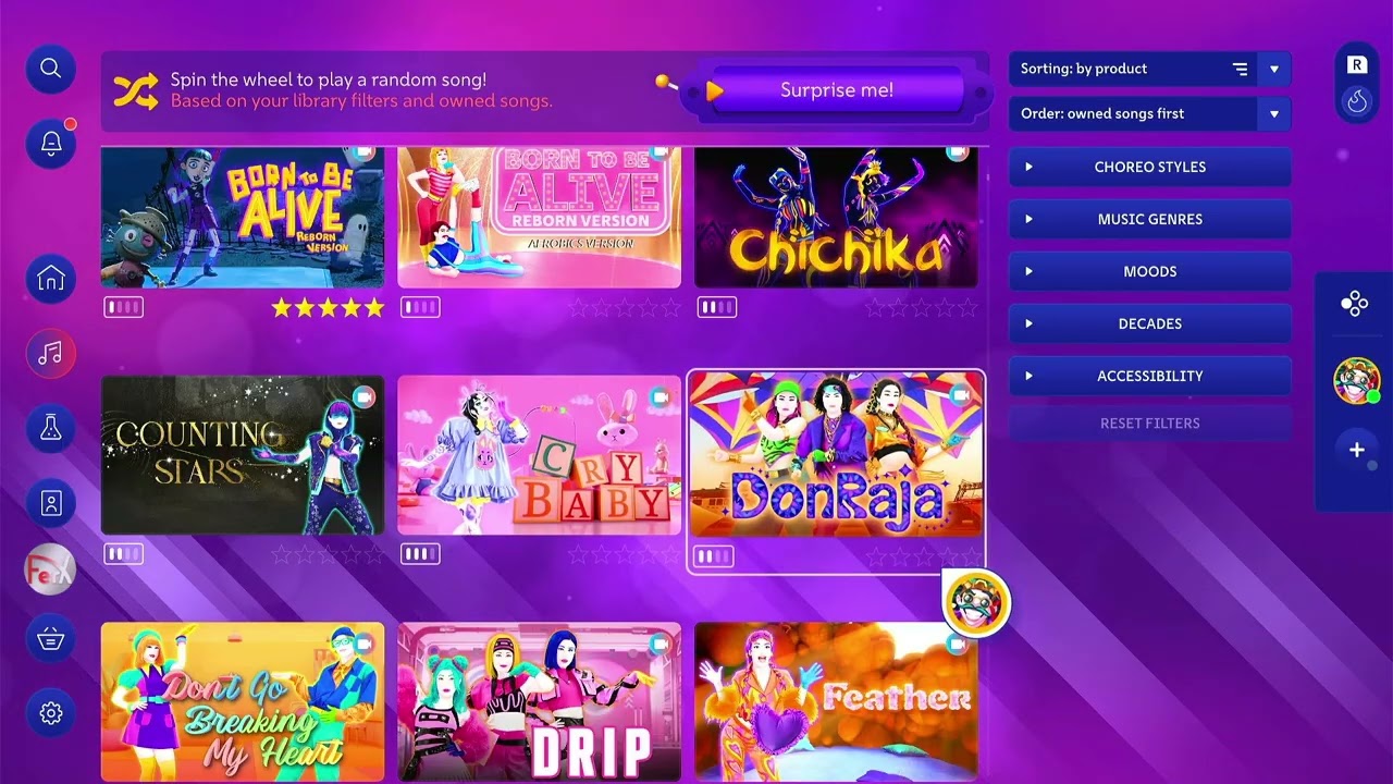 Список песен для Just Dance 2026 Edition [Nintendo Switch]