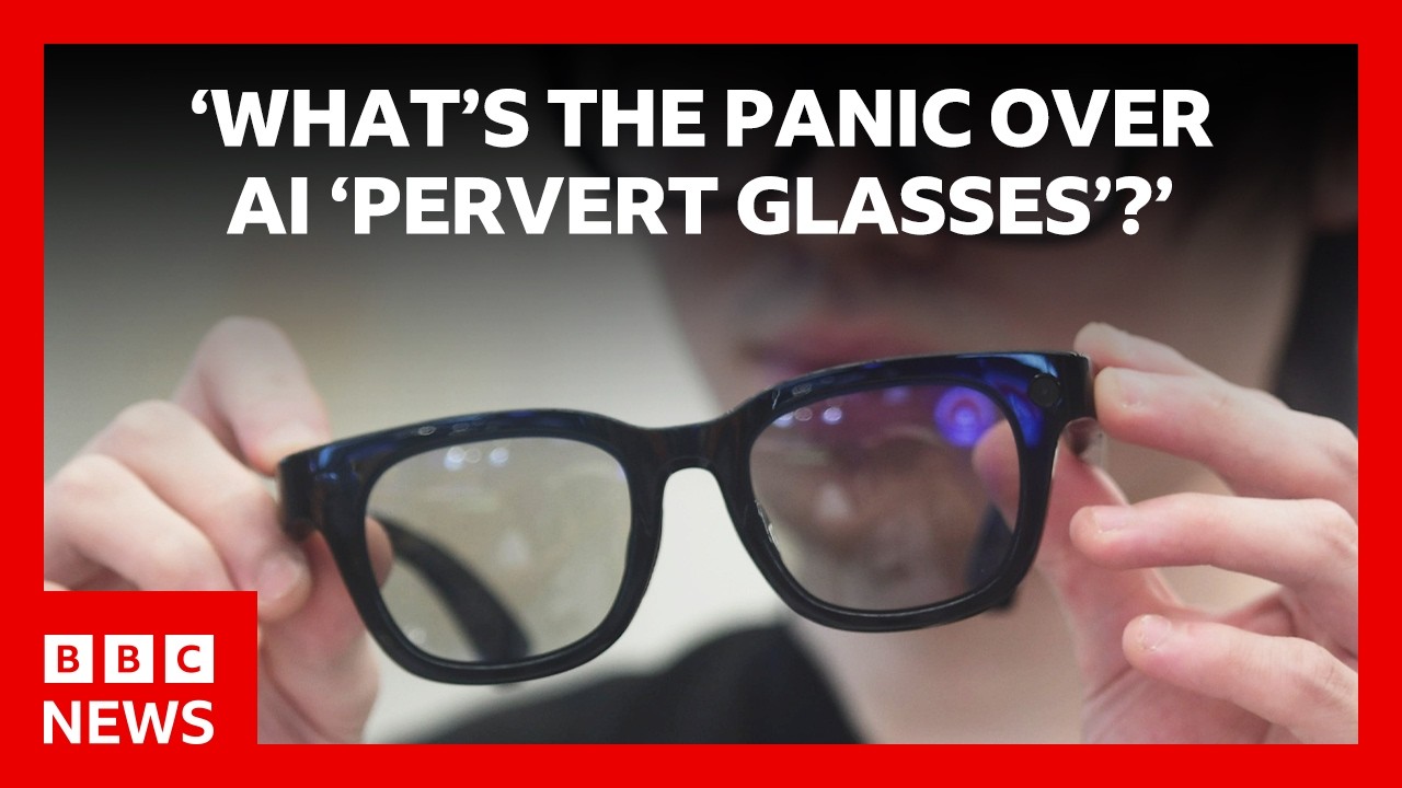 Are AI smart glasses the future, or have they gone too far? | BBC News