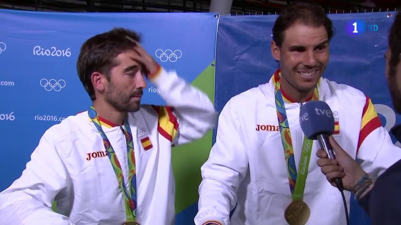RAFA NADAL y MARC LÓPEZ medalla de ORO en JJOO RIO 2016